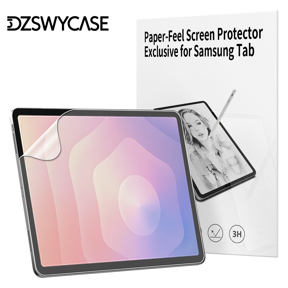 Tablet Accessories Samsung - ฟิล์มกันรอยหน้าจอแบบกระดาษ 2 ชิ้น สำหรับ Samsung Galaxy