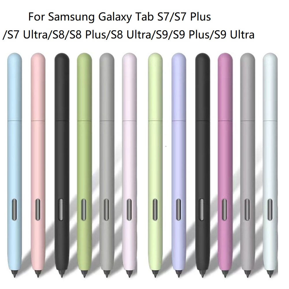 Tablet Accessories Samsung - เคสแท็บเล็ตดินสอซิลิโคนกันลื่นเหมาะกับสรีระสำหรับ Samsung Galaxy Tab S7/S8/S9 PLUS