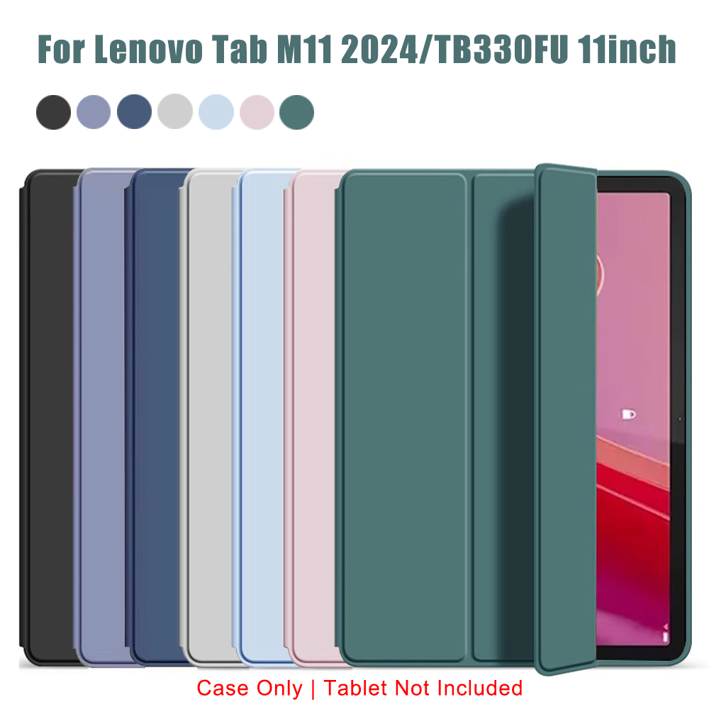 เคสแบบพับสามตอนสำหรับ Lenovo T - Lenovo Tablet M11 Accessories บทวิจารณ์และราคา