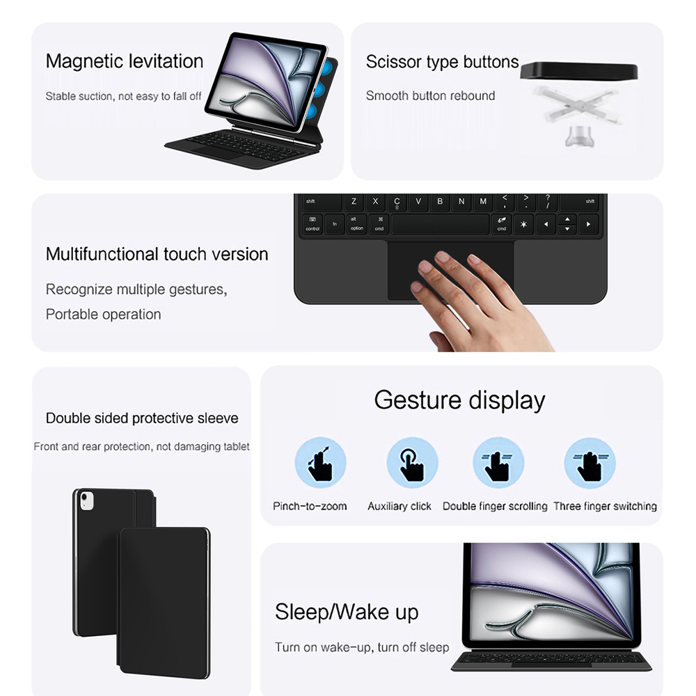 Magic Keyboard สําหรับ iPad Ai - Ipad Cover Folio บทวิจารณ์และราคา