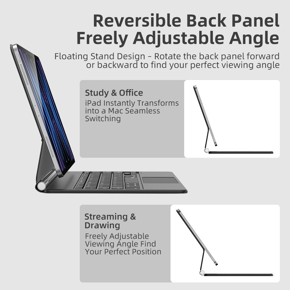 เคสพร้อมคีย์บอร์ด Magic Keyboa - Tablet Keyboard Case บทวิจารณ์และราคา