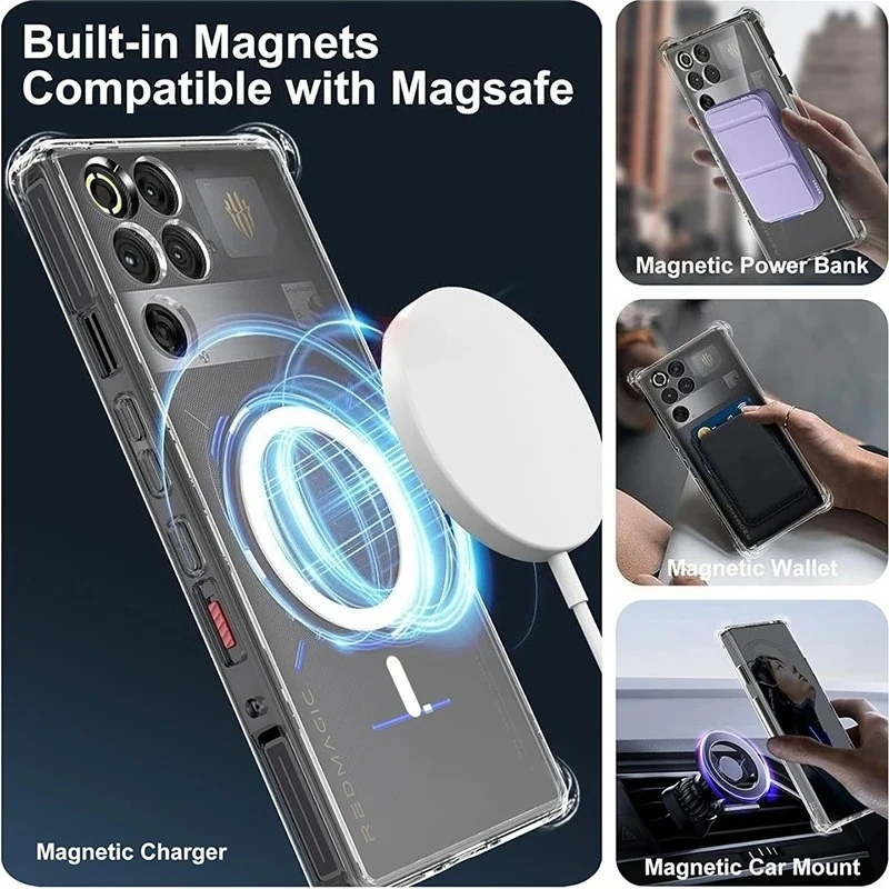 เคสใสสำหรับชาร์จไร้สายแบบแม่เห - Redmagic Tablet Accessories บทวิจารณ์และราคา