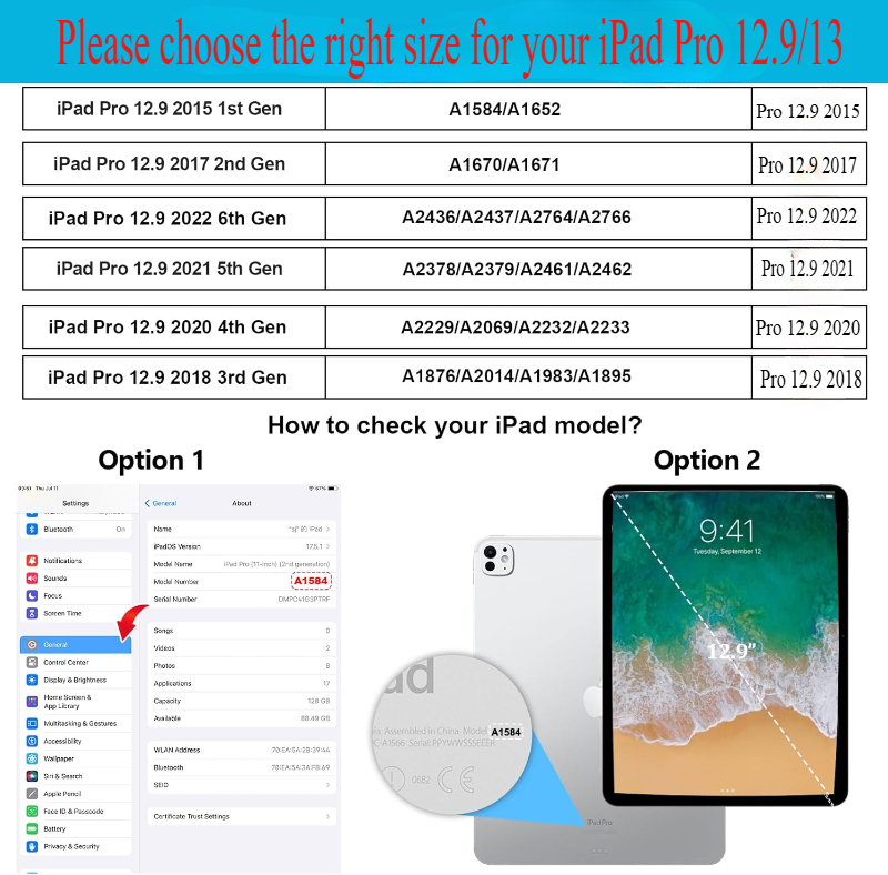 กรณีสําหรับ Apple iPad Pro 12. - Ipad Cover Folio บทวิจารณ์และราคา